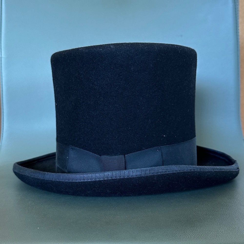 New York Hat Co. Mad Hatter Hat Black